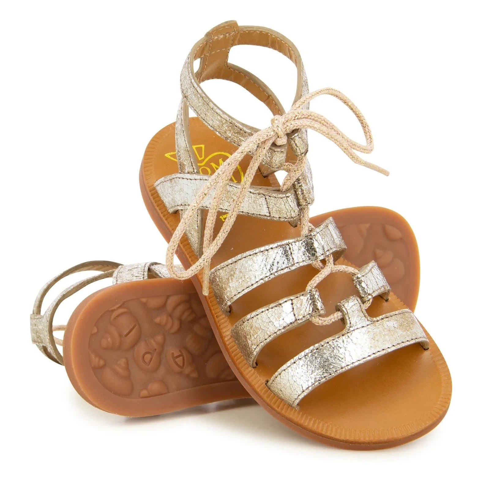 Pom d'Api - Plagette Guily Strap Sandalen | Gold