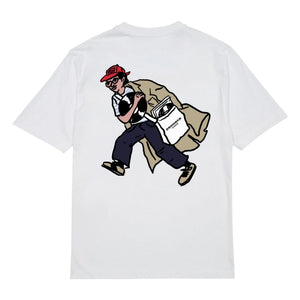 Edmmond Studios - Melomaniac Baumwoll-T-Shirt | Weiß
