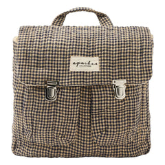 Apaches - Suji Carreaux Rucksack | Schwarz