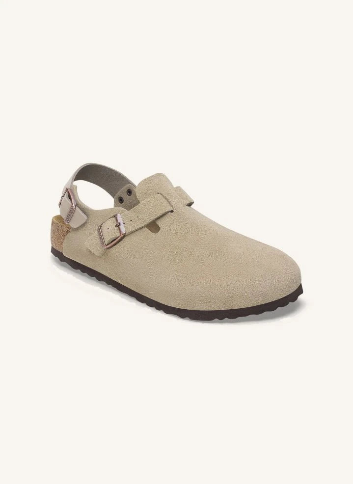 BIRKENSTOCK - Tokio Clogs | Taupe-braun