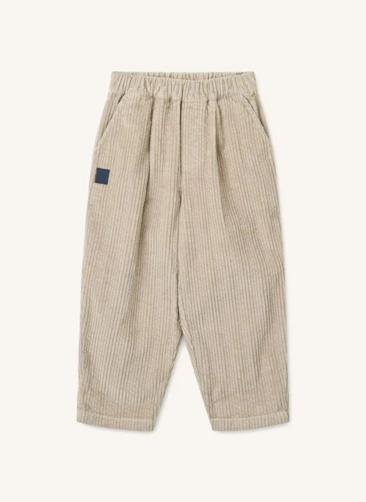 Liewood - Borris Bio-Baumwollvelourhose | Beige