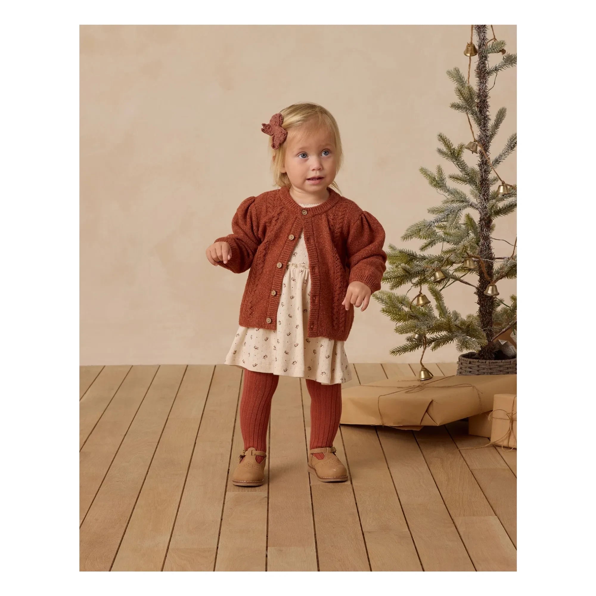 Quincy Mae - Haarschleife Knoten | Rouge Braun