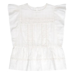 the new society - Corfu Bluse - Damenkollektion | Weiß