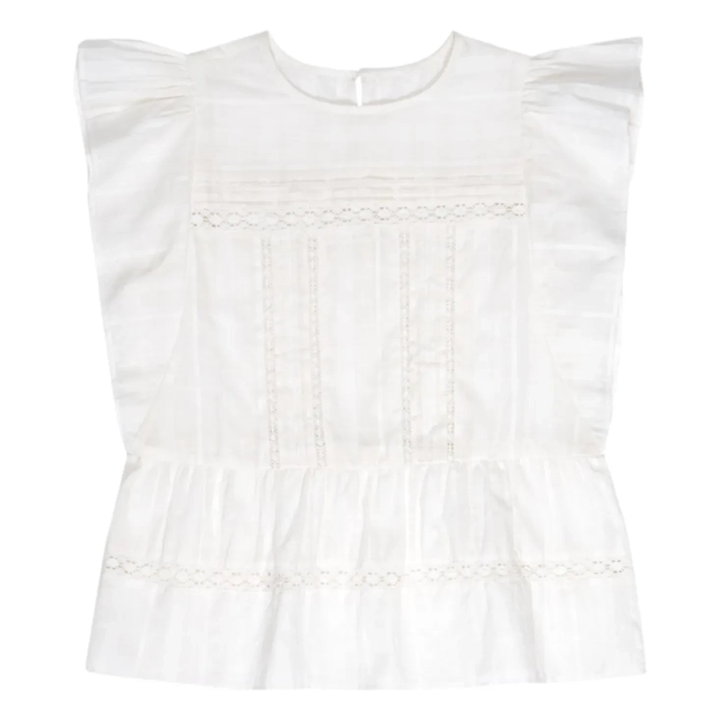 the new society - Corfu Bluse - Damenkollektion | Weiß