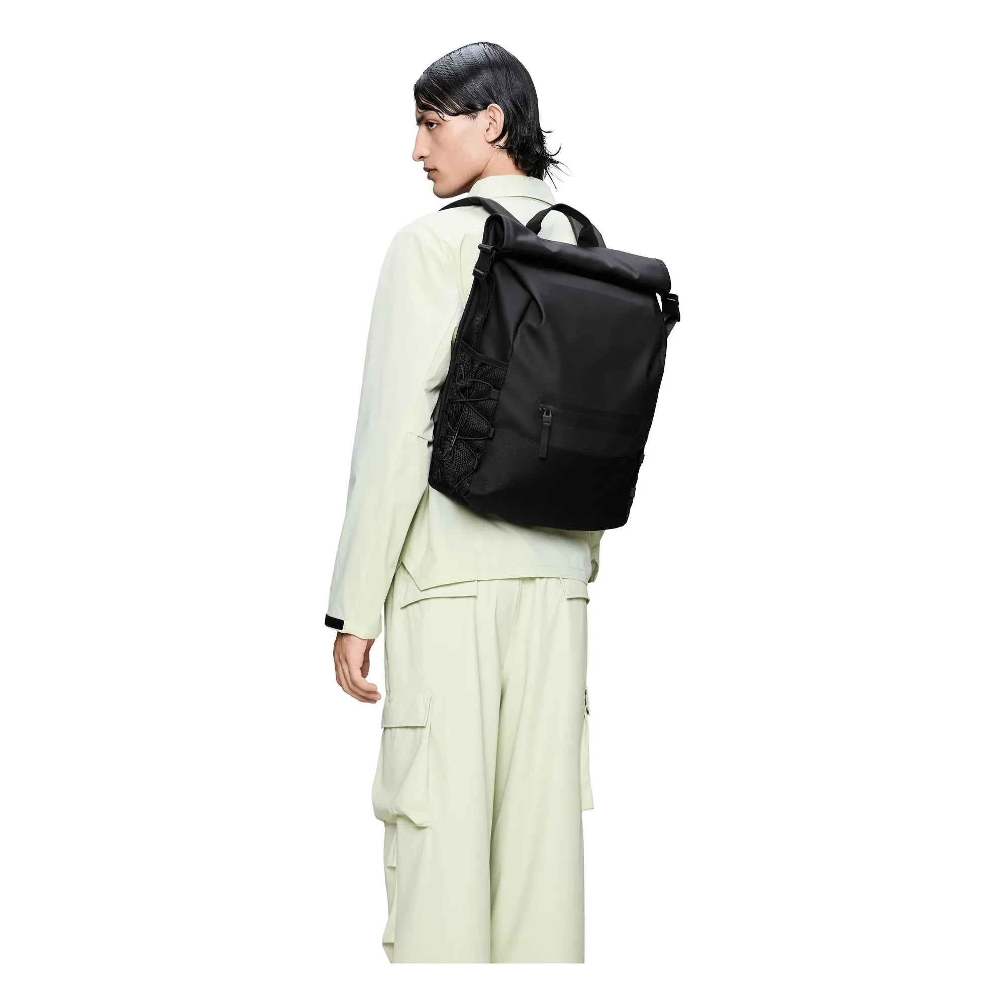 Rains - Trail Rolltop W3 Tasche | Schwarz