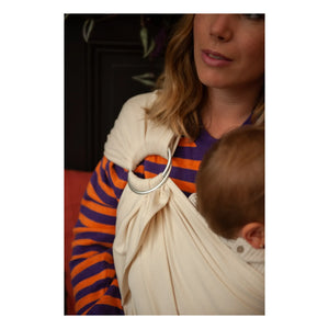 Mama Hangs - Babytrage aus Bio-Baumwolle | Ecru