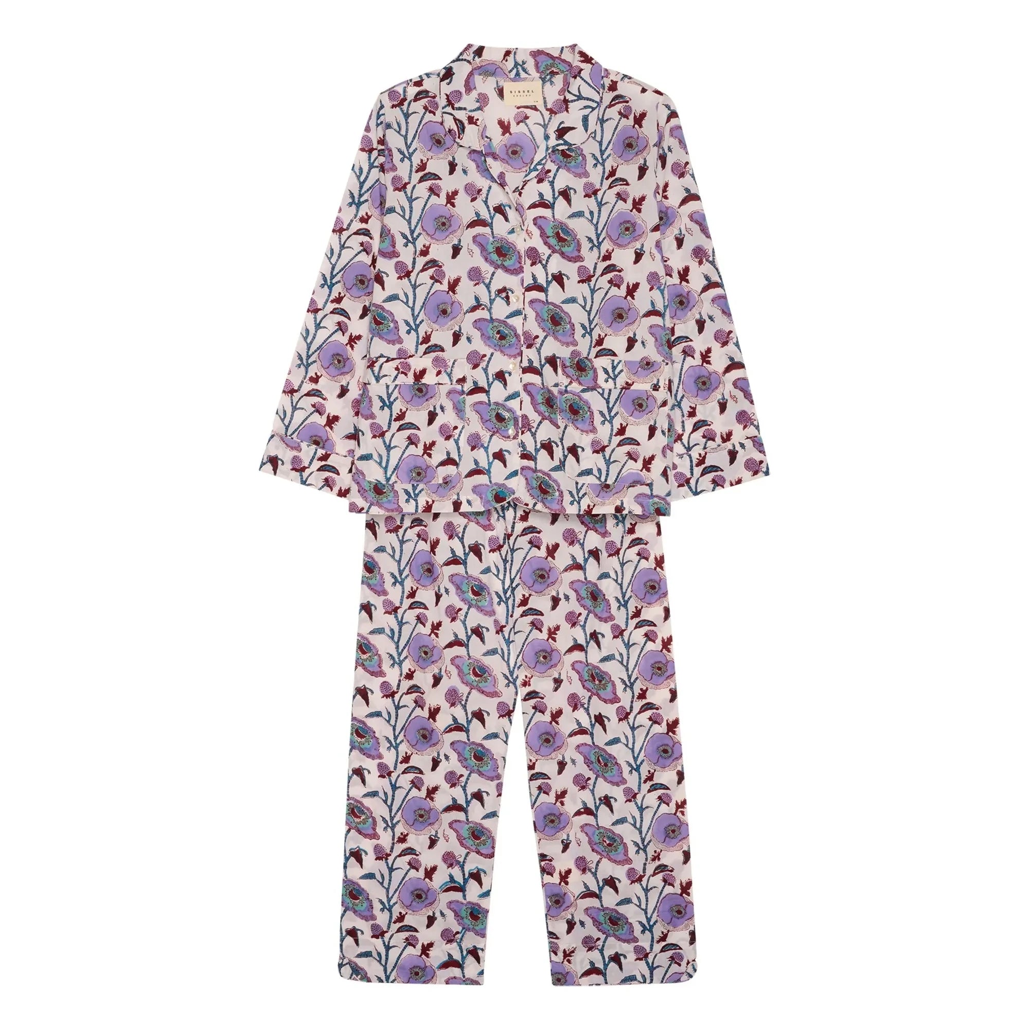 SISSEL EDELBO - Pyjama aus Bio-Baumwolle | Lila