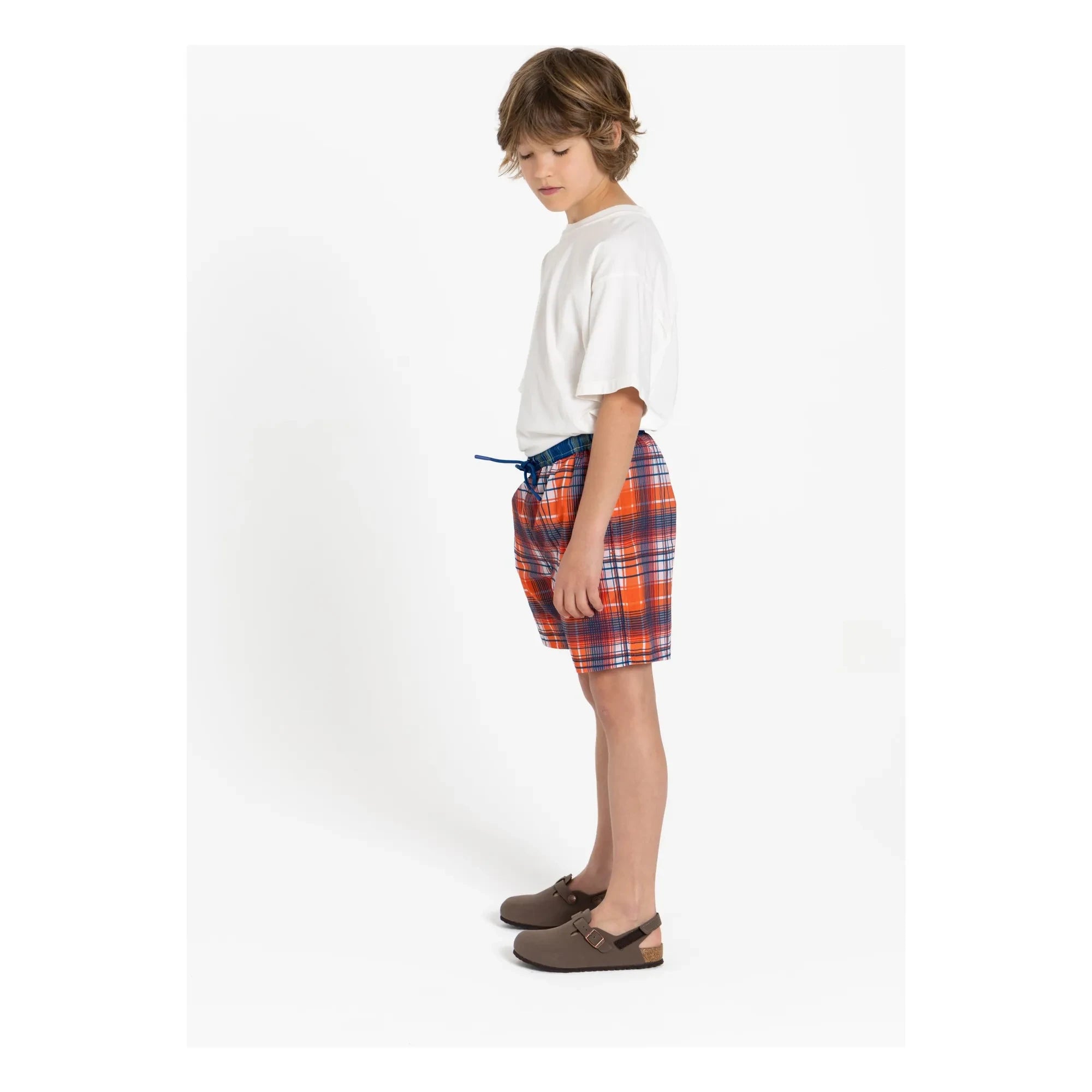 Hundred Pieces - Wave Badeshorts | Rot