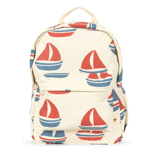 Konges Sløjd - Rainy Bateaux Rucksack | Ecru