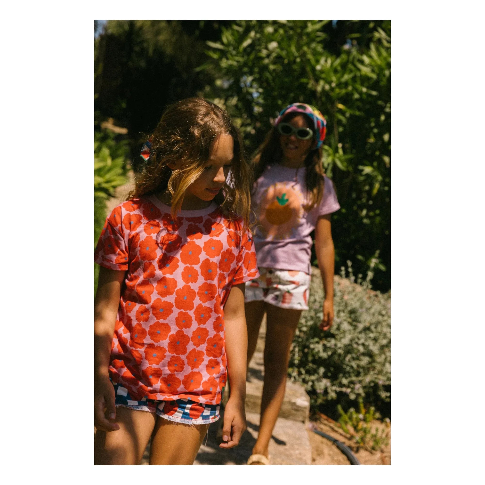 Favorite People - Flowery Napoli T-Shirt | Rot