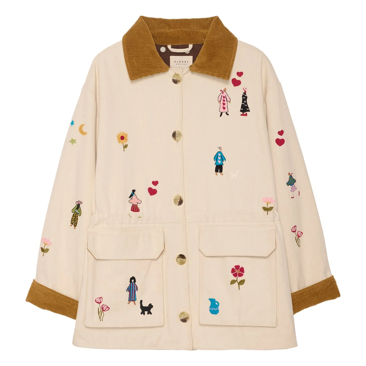 SISSEL EDELBO - Cara Bio-Baumwolljacke | Ecru