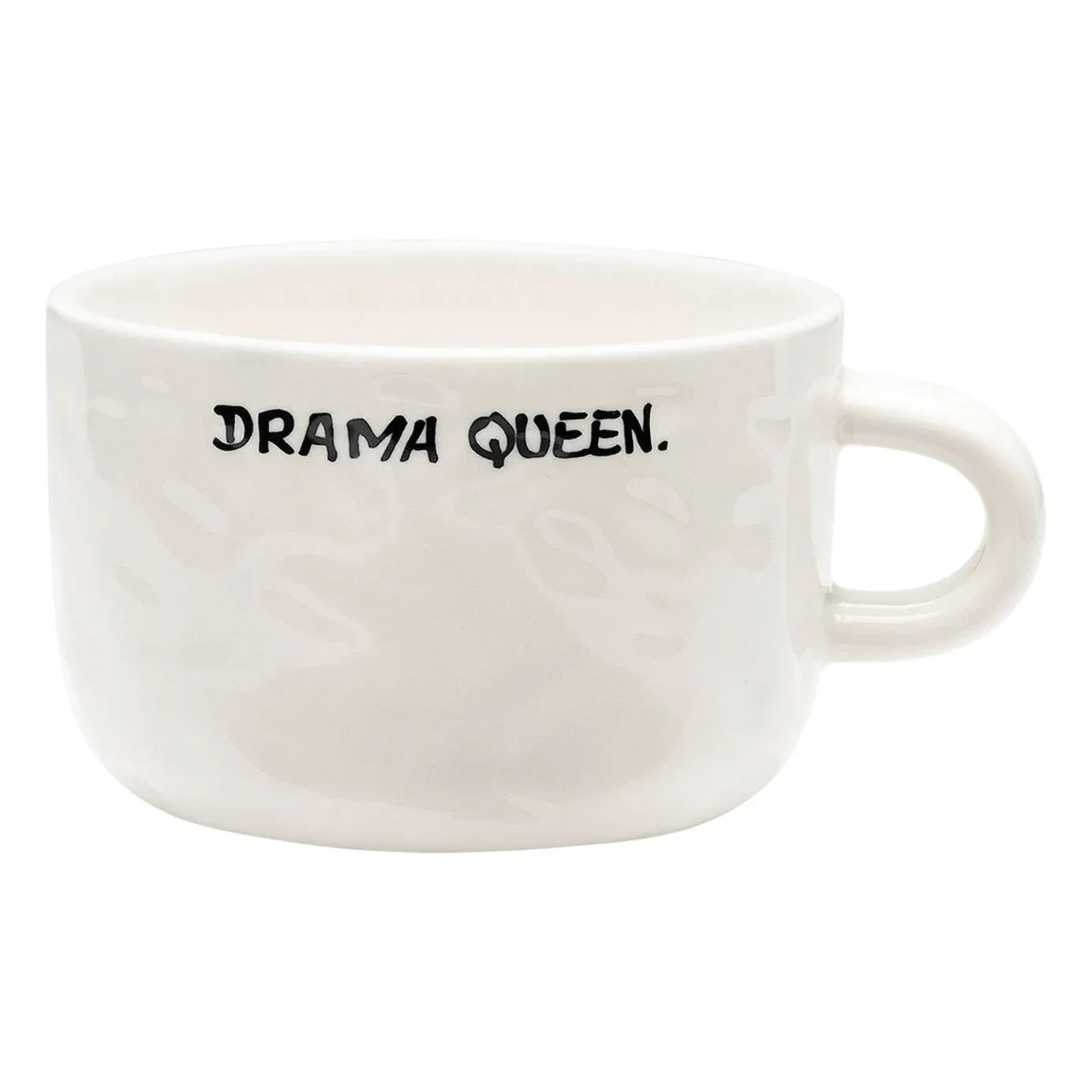Anna + Nina - Drama Queen Cappuccino Tasse | Ecru