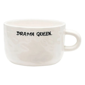 Anna + Nina - Drama Queen Cappuccino Tasse | Ecru