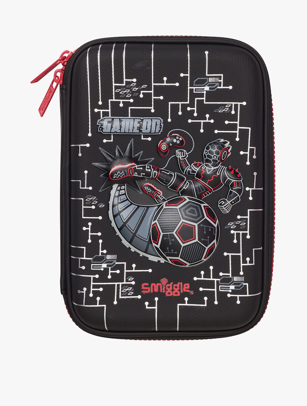 Smiggle - Away Hardtop Kalem Kutusu-Dinossi
