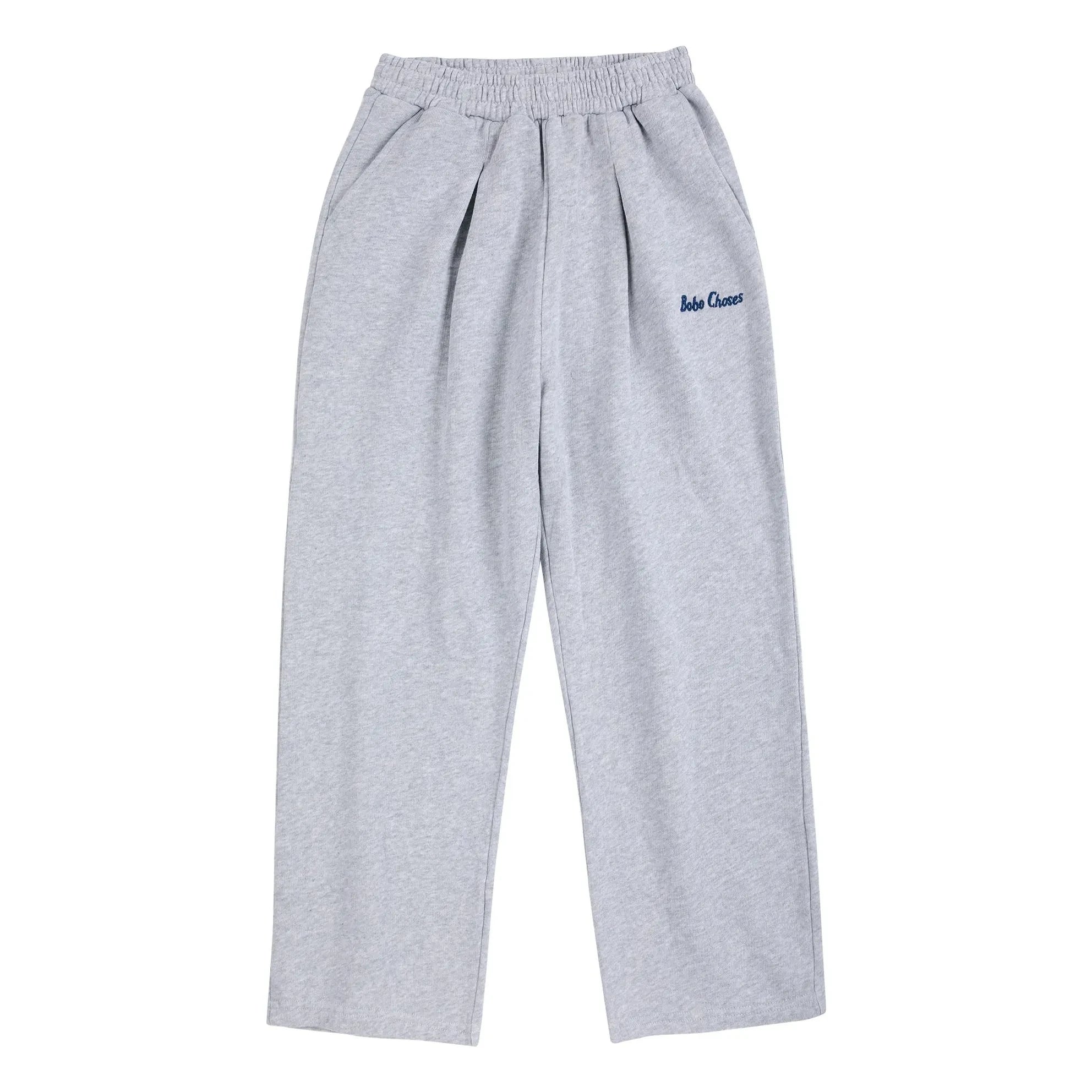 Bobo Choses - Bio-Baumwolle Einfache Jogginghose | Heather Grey
