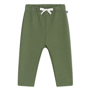 Petit Bateau - Jogginghose mit geradem elastischem Bund | Olivgrün