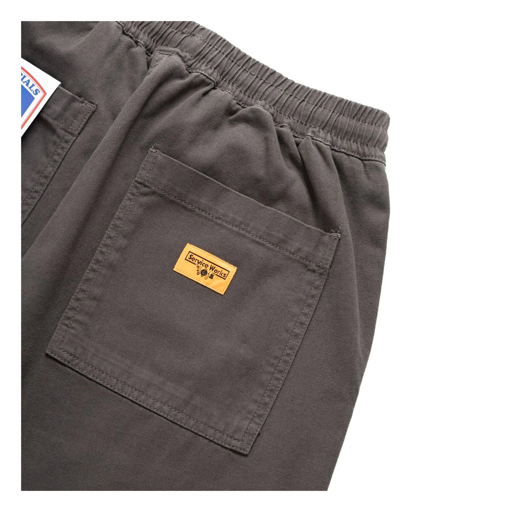Service Works - Klassische Kochhose Bio-Baumwolle | Grau