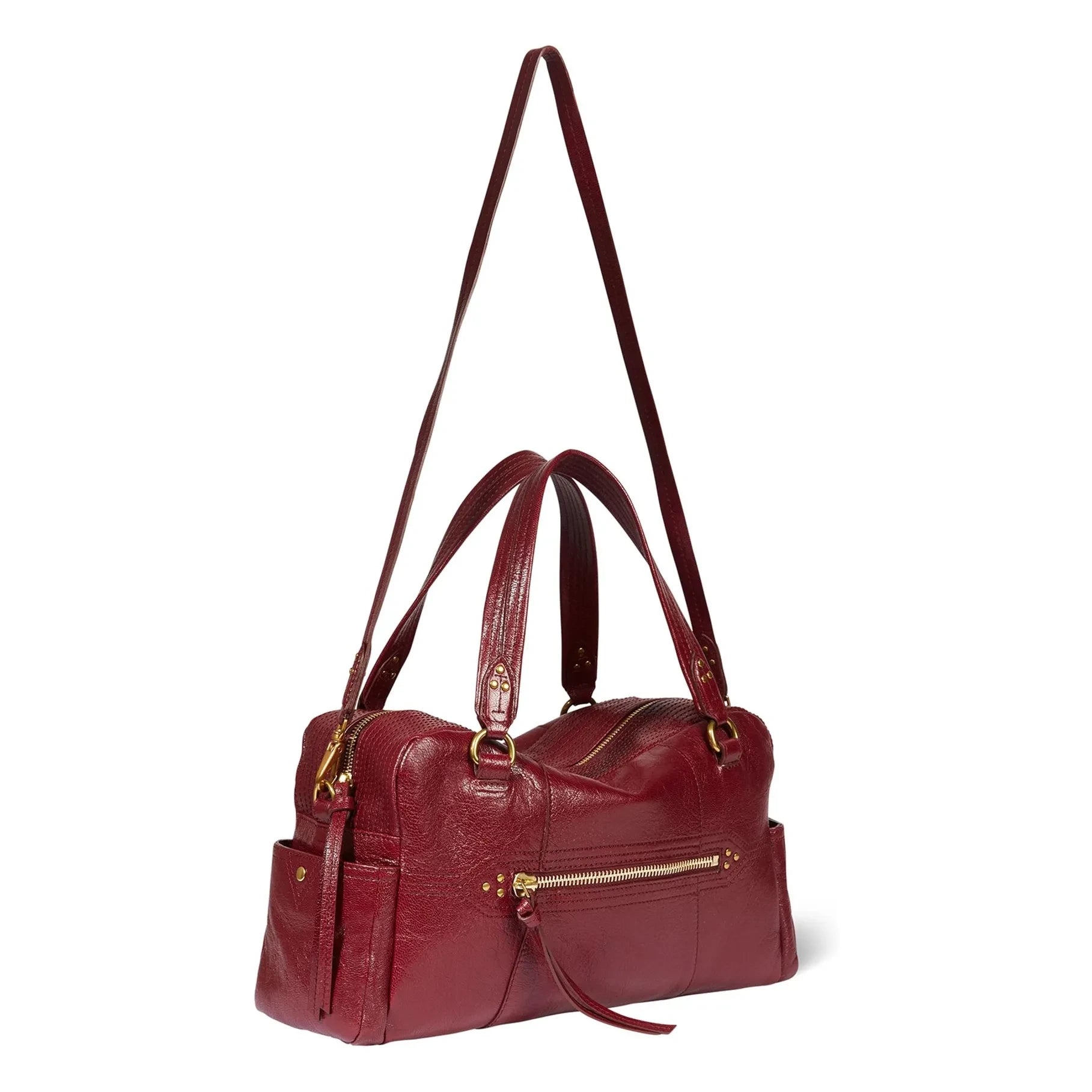 Jérôme Dreyfuss - Lucky Bowling Tasche Ziegenleder | Bordeaux