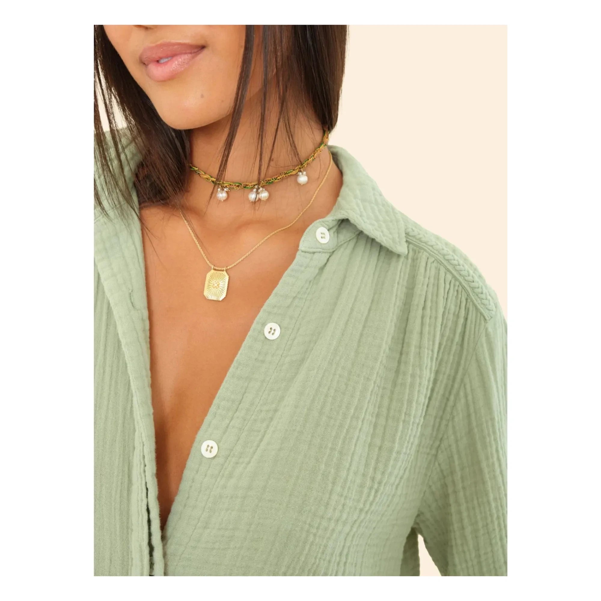 Xirena - Bluse Julianne | Green Water