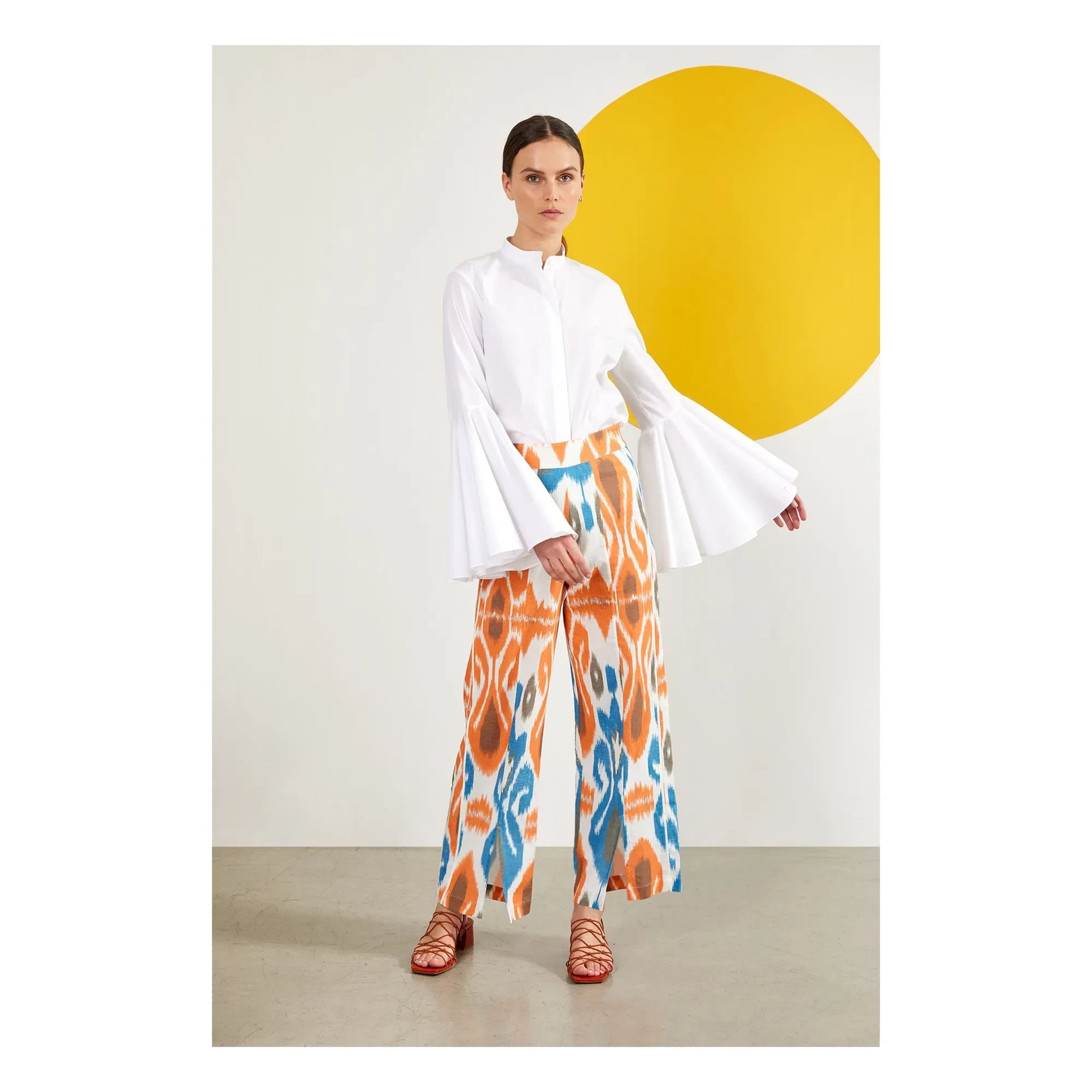 Maria de la Orden - Bellflower bluz | Beyaz