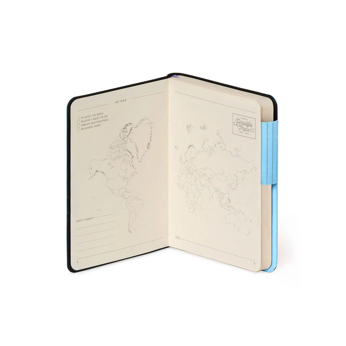 Legami - Notizbuch mit Blank Pages und Monochrome Softcover - Aura - Mein Notizbuch