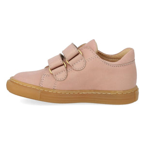 Angulus - Doppel Kratzer Blumen Sneaker | Blassrosa