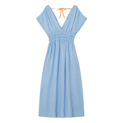 Dr Bloom - Caricia Leinenkleid | Hellblau