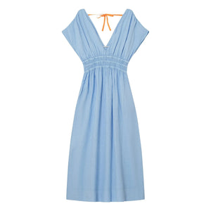 Dr Bloom - Caricia Leinenkleid | Hellblau