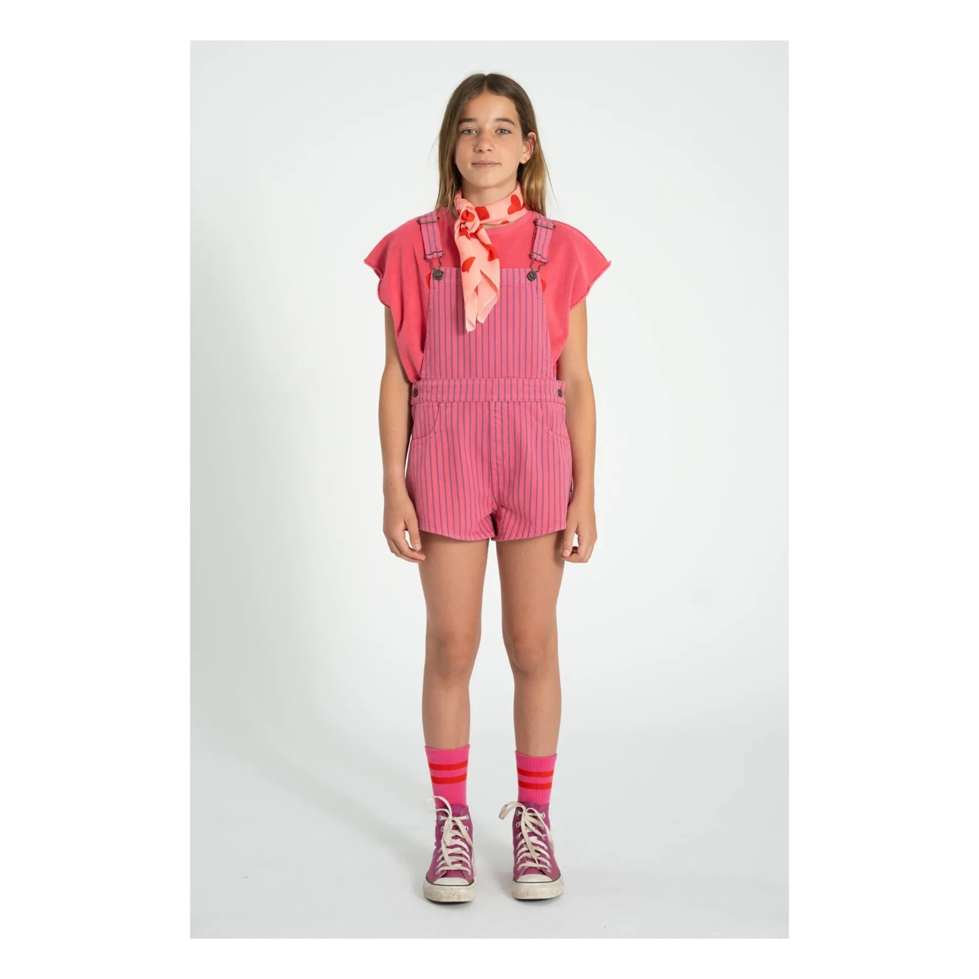 Piupiuchick - Love Bio-Baumwoll-Schwamm-Top | Fuchsia