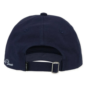 Les Deux - Globe Logo Kappe | Marineblau