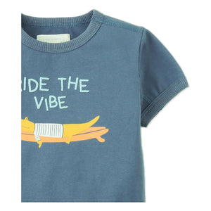 Gingersnaps - Chalice Ride The Vibe T-Shirt | Blau