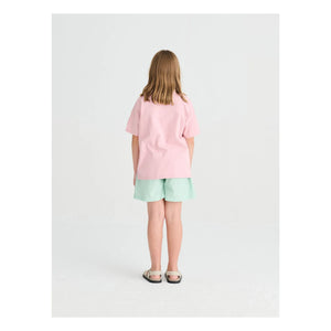 True Artist - T-Shirt Nr. 1 Vogel Bio-Baumwolle | Blassrosa