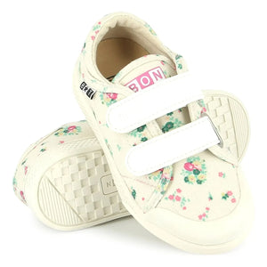 Bonton - Flowery Izy Kratzige Sneaker | Ecru