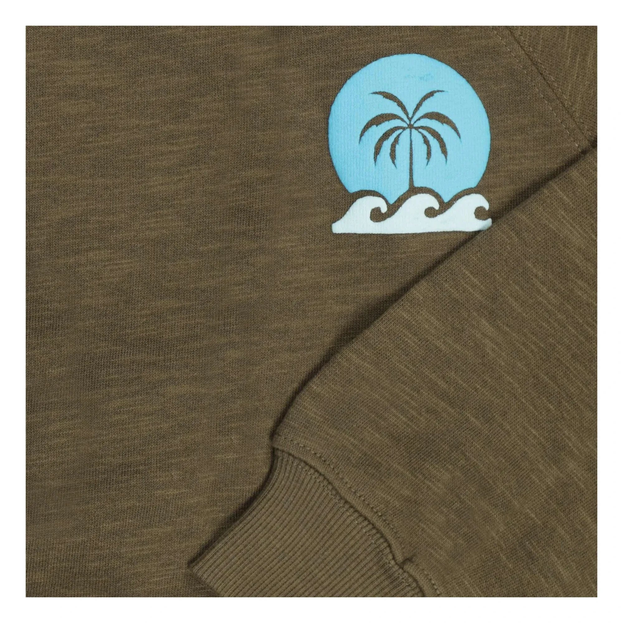 Tumble N'Dry – High Tide Sweatshirt aus Bio-Baumwolle | Khakibraun