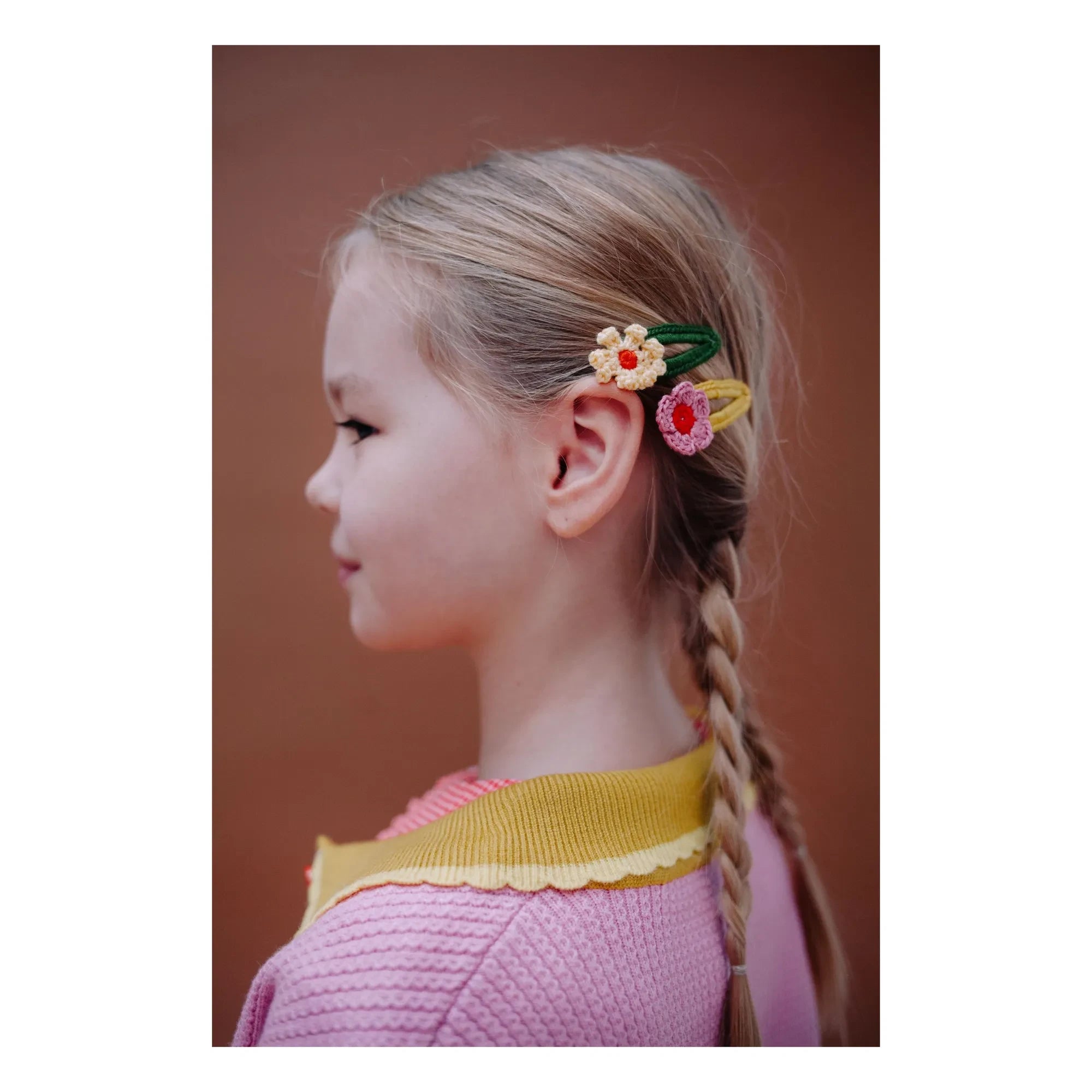 Sticky Lemon - 2er-Set Daisy Haarspangen | Gelb