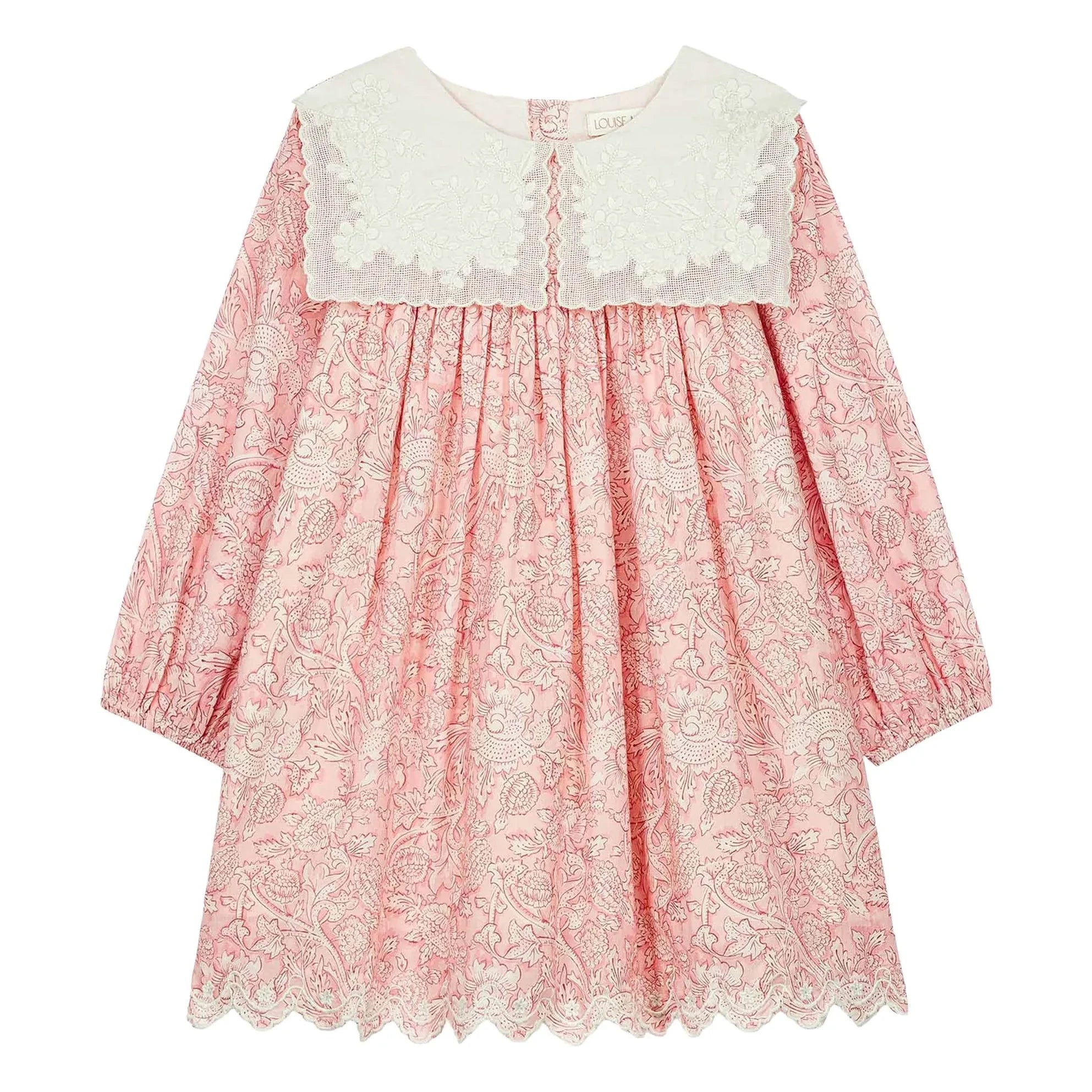 Louise Misha - Arinola Kleid aus Bio-Baumwolle | Rosa