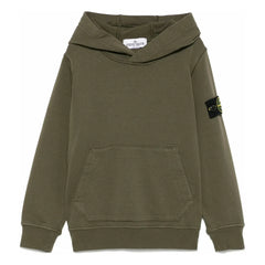 Stone Island – Kapuzenpullover mit Logo | Khaki