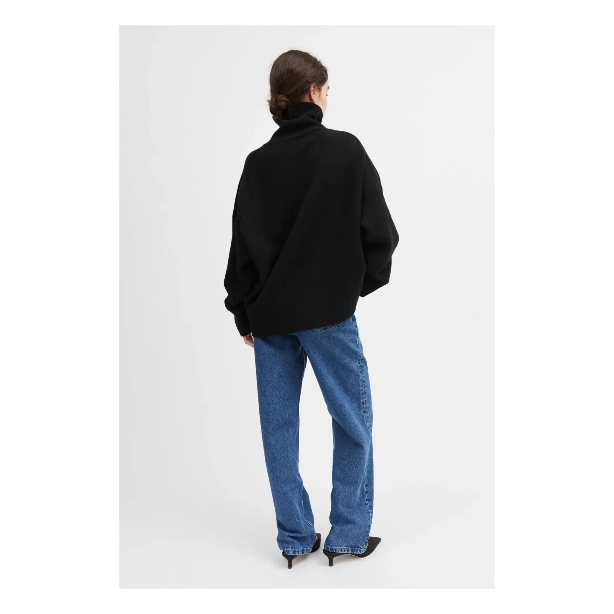 Skall Studio - Silene Merinowollpullover | Schwarz