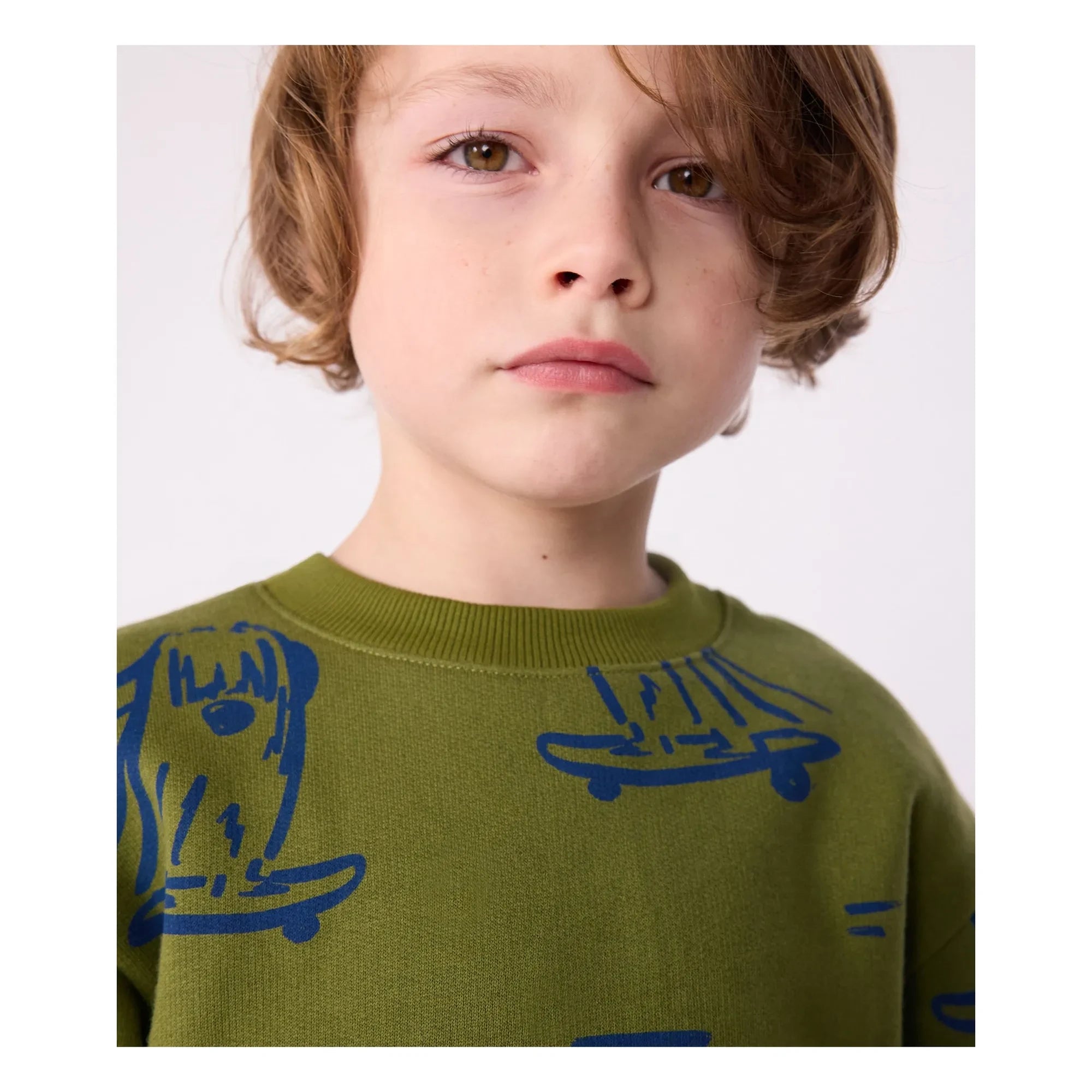 Petit Bateau - Sweat Skates | Grün