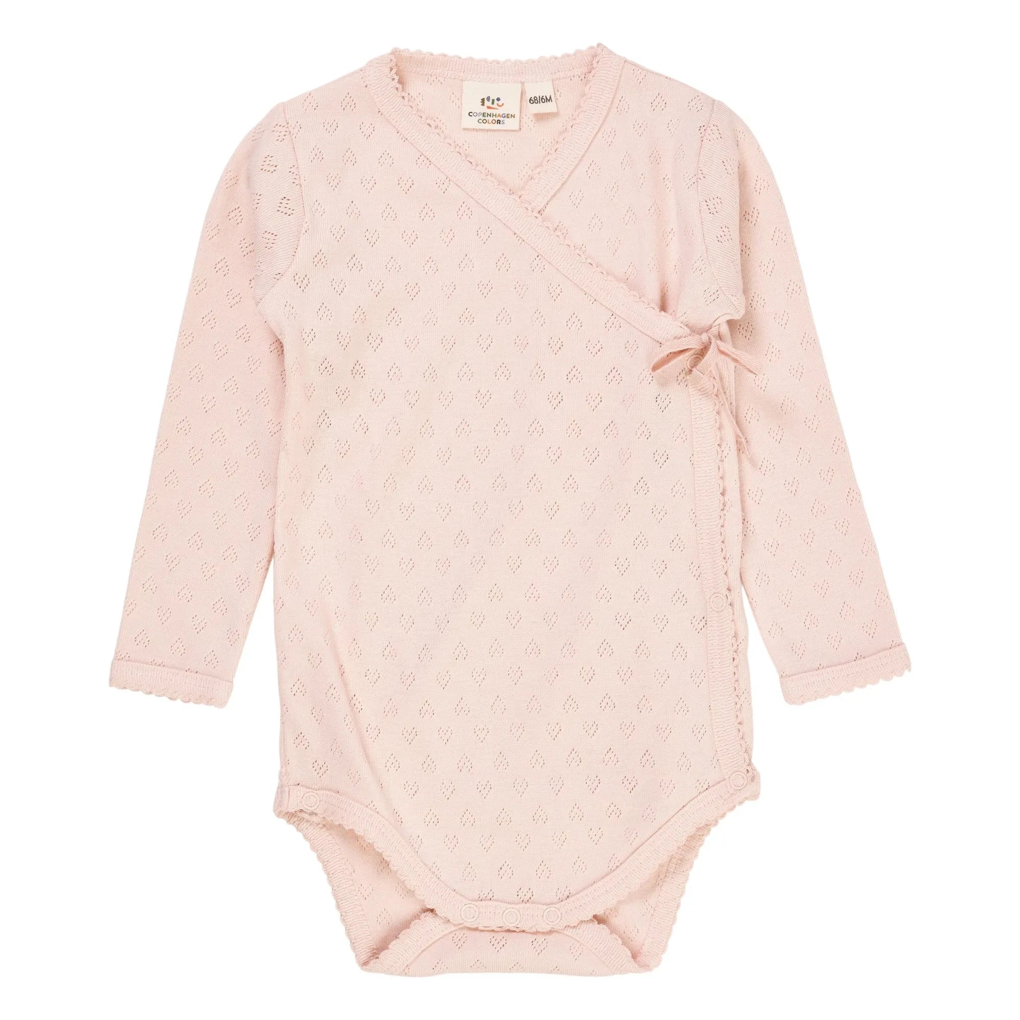 Copenhagen Colors - Body Cache-Coeur Pointelle Bio-Baumwolle | Blassrosa
