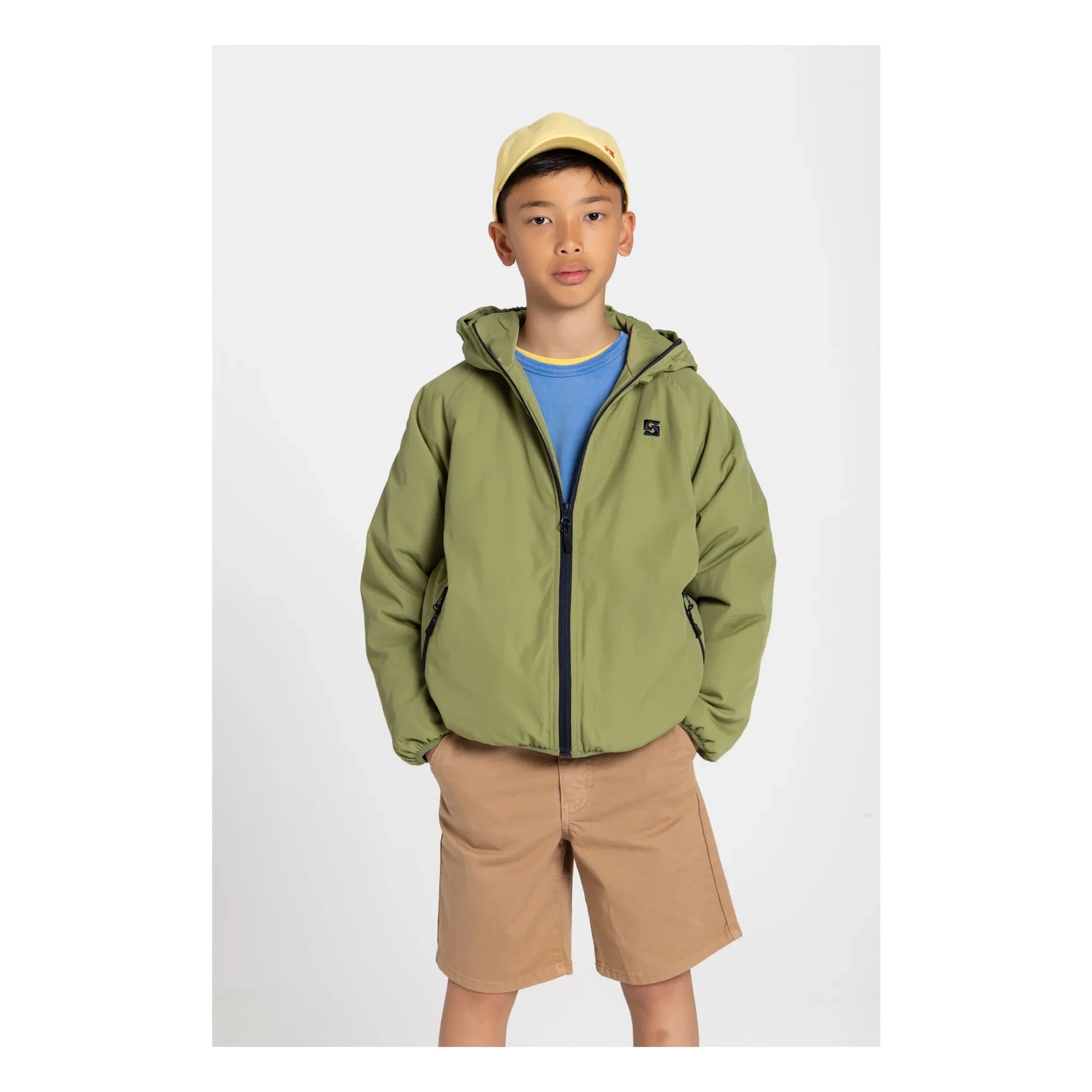 Smallable Kid - Hardy Wasserabweisende Jacke | Grün