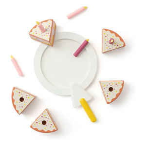 Kid's Concept - Geburtstagstorten-Schneideset | Pink