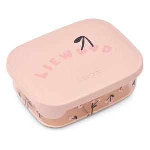 Liewood - Arthur Tritan Beslenme Kutusu | Cherry heart/Rosey