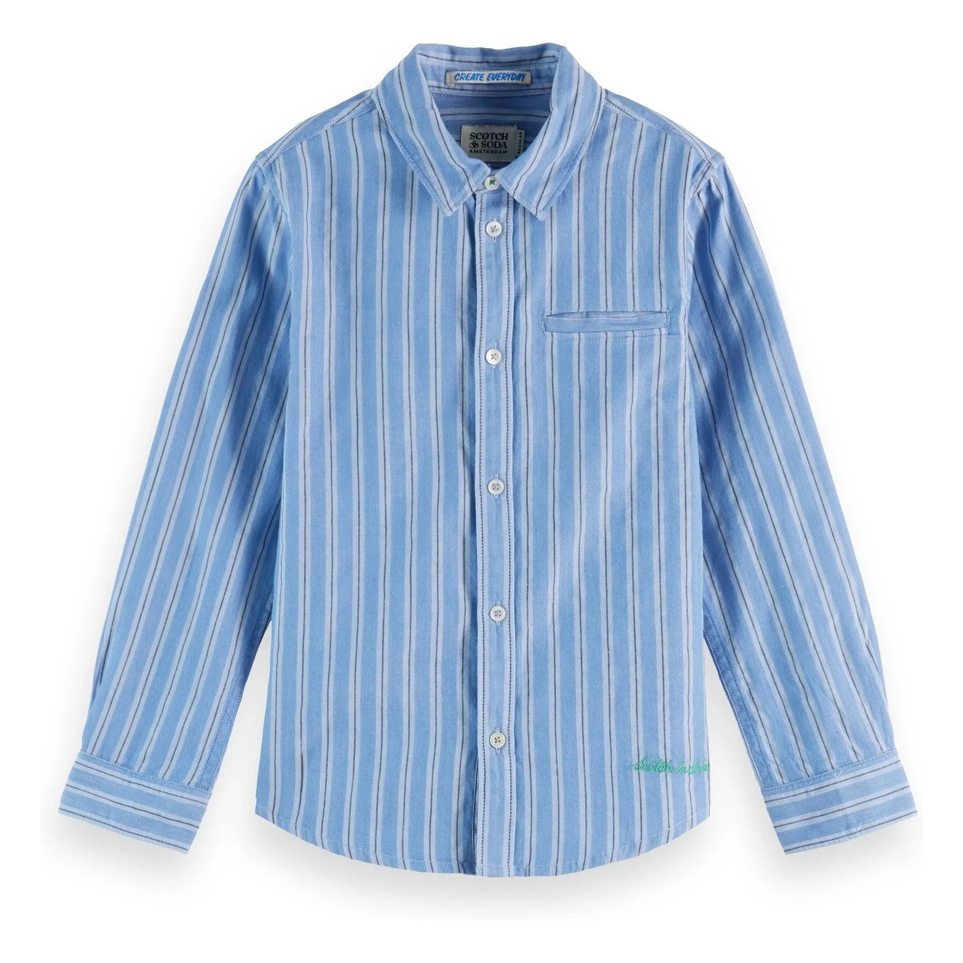 Scotch & Soda - Gestreiftes Hemd | Blau