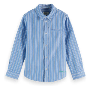 Scotch & Soda - Gestreiftes Hemd | Blau
