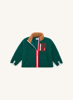 Hello Hossy - Fleecejacke mit Reißverschluss | Grün