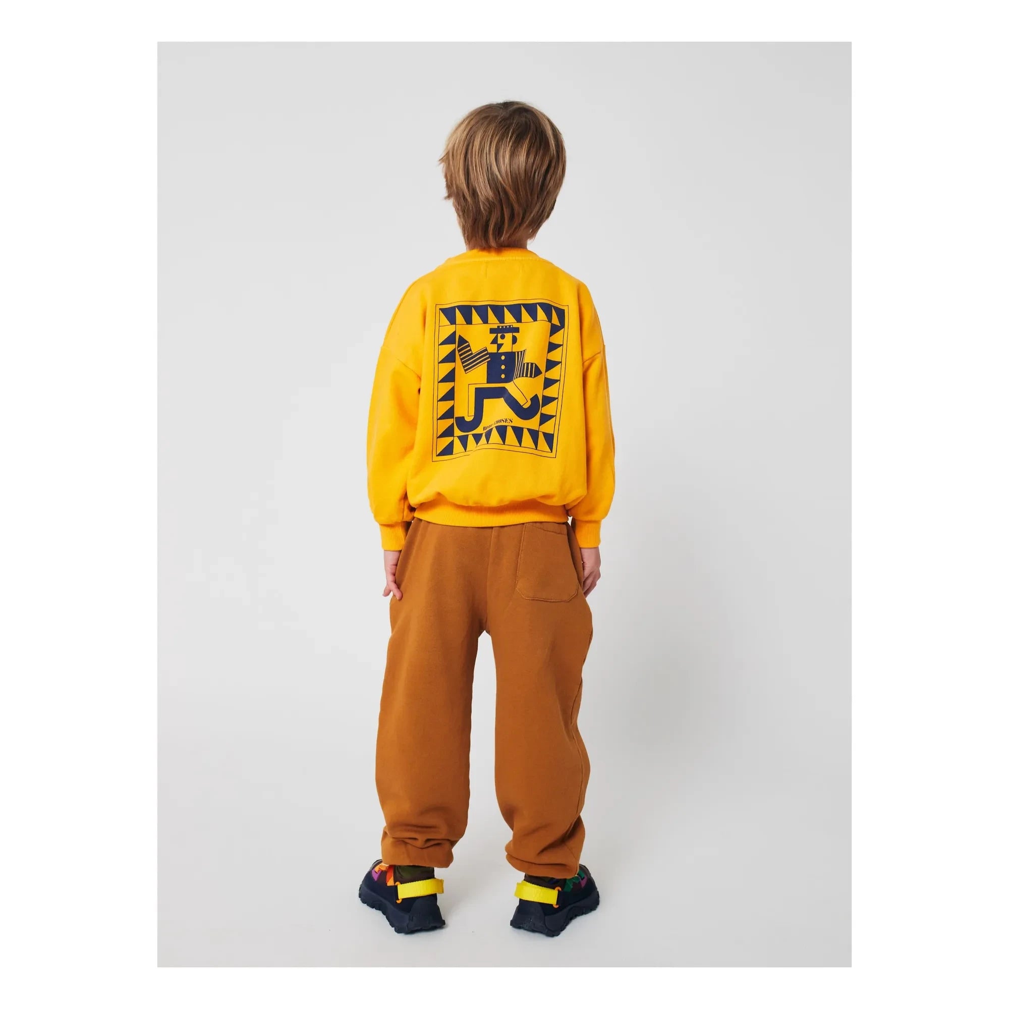 Bobo Choses - Sweatshirt Brush Bio-Baumwolle | Gelb