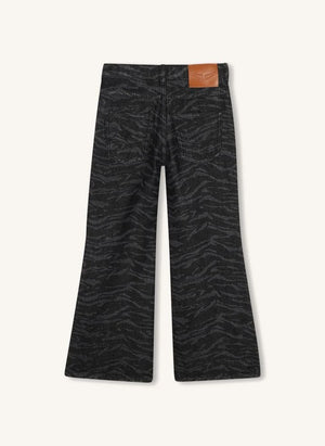 Zadig & Voltaire - Jean Victoria Zebra | Jeans schwarz