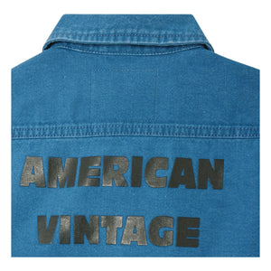 American Vintage - Comow düğmeli iş ceket | Mavi