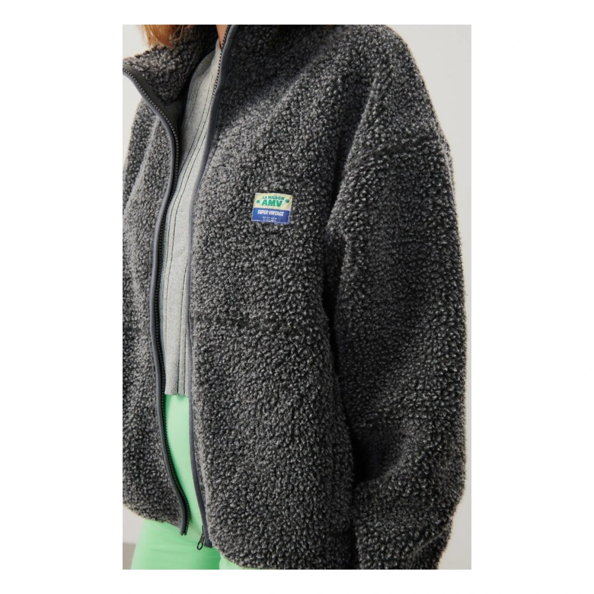 American Vintage - Hoktown Jacke | Meliert Kohlegrau